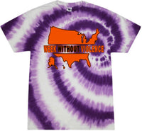 Load image into Gallery viewer, tie dye short sleeve shirts Week Without Violence
