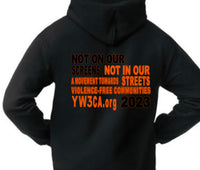 Load image into Gallery viewer, pull over hoodie Week Without Violence
