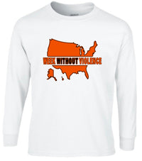 Load image into Gallery viewer, Long sleeve Week Without Violence
