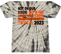 Load image into Gallery viewer, tie dye short sleeve shirts Week Without Violence
