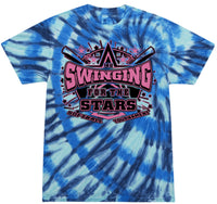 Load image into Gallery viewer, Swinging for the stars blue TD
