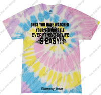 Load image into Gallery viewer, once you have watched your kid wrestle everything in life is easy
