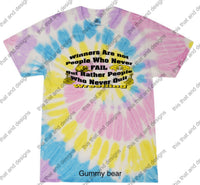 Load image into Gallery viewer, winner are not people who never fail but rather people who never quit
