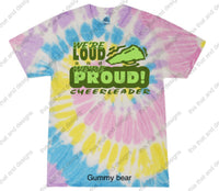 Load image into Gallery viewer, cheerleading we&#39;re loud and we&#39;re proud

