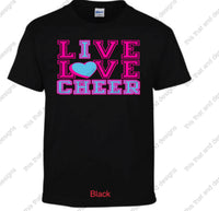 Load image into Gallery viewer, cheerleading live love cheer

