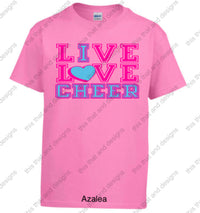 Load image into Gallery viewer, cheerleading live love cheer
