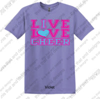 Load image into Gallery viewer, cheerleading live love cheer

