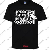 Load image into Gallery viewer, cheerleading loud proud cheer mom
