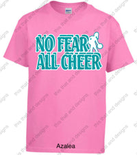Load image into Gallery viewer, cheerleading no fear all cheer
