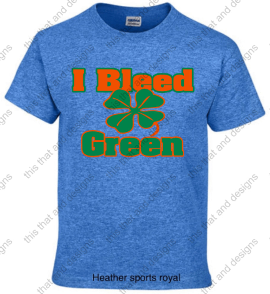 Irish dancing i bleed green