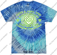 Load image into Gallery viewer, Irish dancing give a girl the right shoes and she can conquer the world
