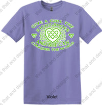 Load image into Gallery viewer, Irish dancing give a girl the right shoes and she can conquer the world
