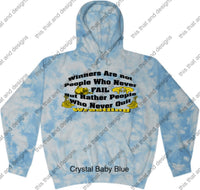 Load image into Gallery viewer, hoodies wrestling winners are not people who never fail
