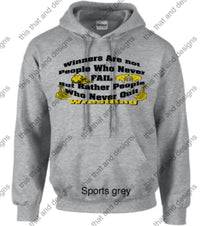 Load image into Gallery viewer, hoodies wrestling winners are not people who never fail
