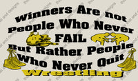Load image into Gallery viewer, hoodies wrestling winners are not people who never fail
