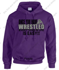 Load image into Gallery viewer, hoodies once you have wrestled
