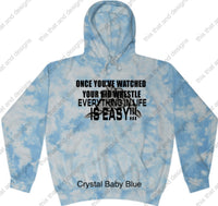 Load image into Gallery viewer, hoodies wrestling once you&#39;ve watch your kid wrestle
