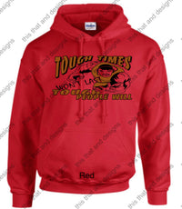 Load image into Gallery viewer, hoodie wrestling taught times won&#39;t last tough people will
