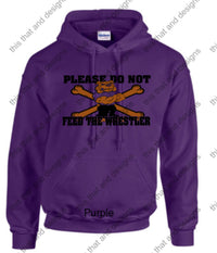 Load image into Gallery viewer, wrestling please don&#39;t feed the wrestler
