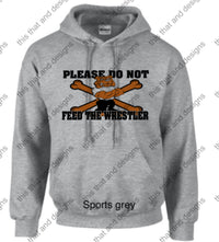 Load image into Gallery viewer, wrestling please don&#39;t feed the wrestler
