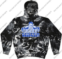 Load image into Gallery viewer, wrestling hoodie I have no life my sister wrestles
