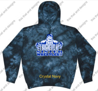 Load image into Gallery viewer, wrestling hoodie I have no life my sister wrestles
