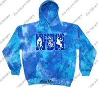 Load image into Gallery viewer, wrestling hoodie wrestling mom
