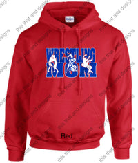 Load image into Gallery viewer, wrestling hoodie wrestling mom
