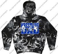 Load image into Gallery viewer, wrestling hoodie wrestling dad
