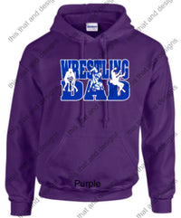 Load image into Gallery viewer, wrestling hoodie wrestling dad
