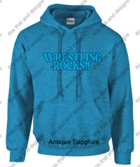 Load image into Gallery viewer, wrestling hoodie wrestling rocks
