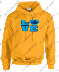 Load image into Gallery viewer, wrestling hoodie love
