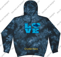 Load image into Gallery viewer, wrestling hoodie love
