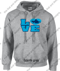 Load image into Gallery viewer, wrestling hoodie love
