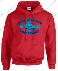 Load image into Gallery viewer, wrestling hoodie bone cruncher
