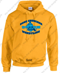 Load image into Gallery viewer, wrestling hoodie bone cruncher
