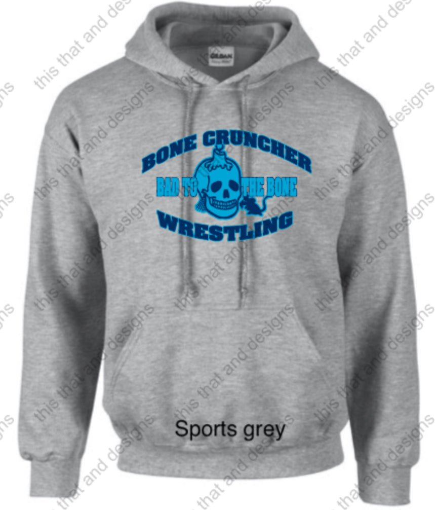 wrestling hoodie bone cruncher