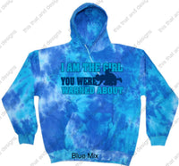 Load image into Gallery viewer, wrestling hoodie I am the girl you were warned about
