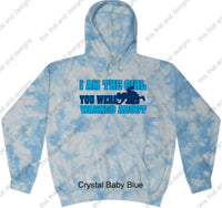 Load image into Gallery viewer, wrestling hoodie I am the girl you were warned about
