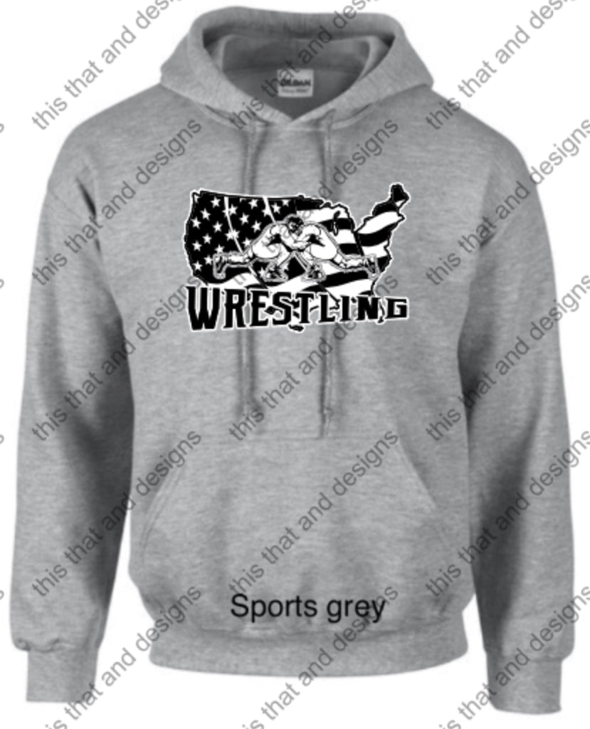 wrestling hoodie