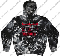 Load image into Gallery viewer, wrestling hoodie anyone can be a cheerleader
