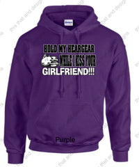 Load image into Gallery viewer, wrestling hoodie hold my head gear while I kiss your girlfriend
