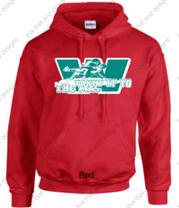 Load image into Gallery viewer, wrestling hoodie takin it to the mat
