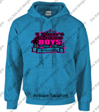 Load image into Gallery viewer, wrestling hoodie I don&#39;t chase boys I pin them
