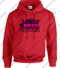 Load image into Gallery viewer, wrestling hoodie I don&#39;t chase boys I pin them
