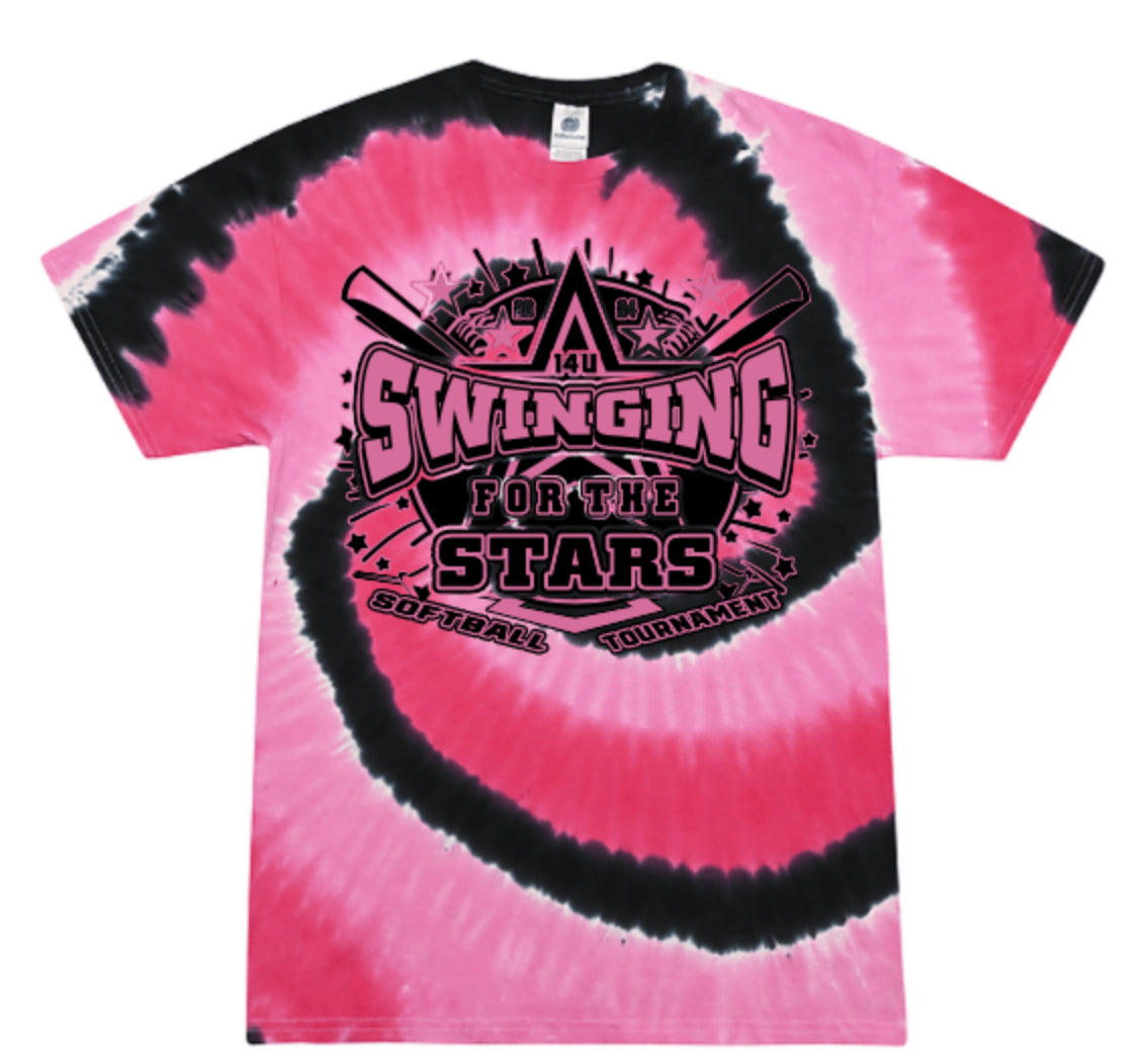 Swinging for the stars pink and black TD