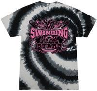 Load image into Gallery viewer, Swinging for the stars black TD
