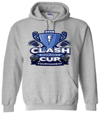 Load image into Gallery viewer, Grey Hoodie Clash for the Cup
