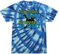 Load image into Gallery viewer, No Grass Stains No Glory No Bruises No Story Lacrosse Shirt
