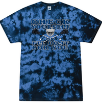 Load image into Gallery viewer, Check yourself or I"ll do it for you lacrosse T-shirt
